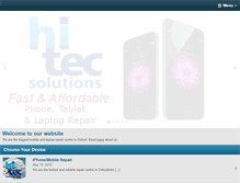 Tablet Screenshot of htsolution.co.uk